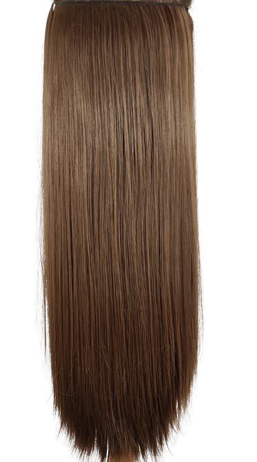 3 pc straight syn clip ins Chestnut Brown