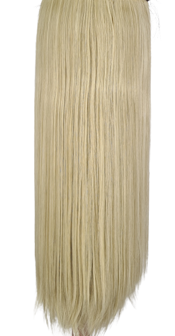 3 pc straight syn clip ins Light Ash Blonde