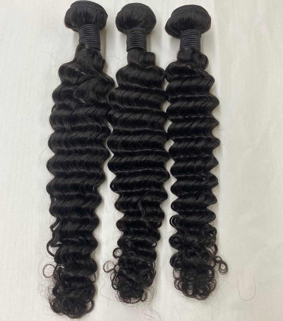 Deep Wave Human Hair Bundles