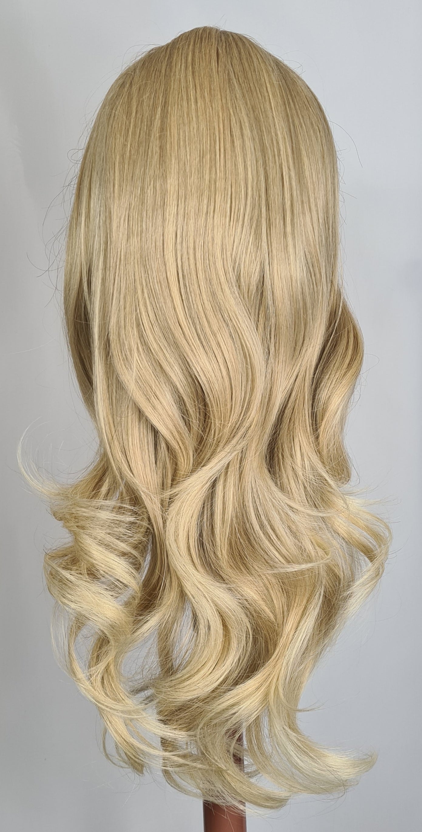 Martine Half Head Wig Light Ash Blonde Ombre