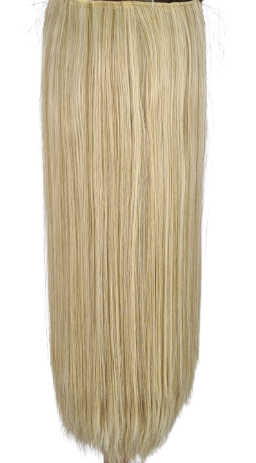 3 pc straight syn clip ins Golden Blonde HL